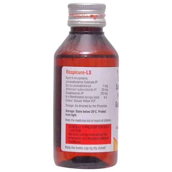 respicure ls syrup 100 ml